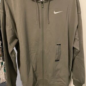 Nike Zip-Up Hoodie Jacket sage green